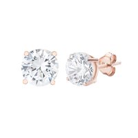 Orecchini Amen Donna SOLITARIO in Argento Zircone ORFERB - ORFERB